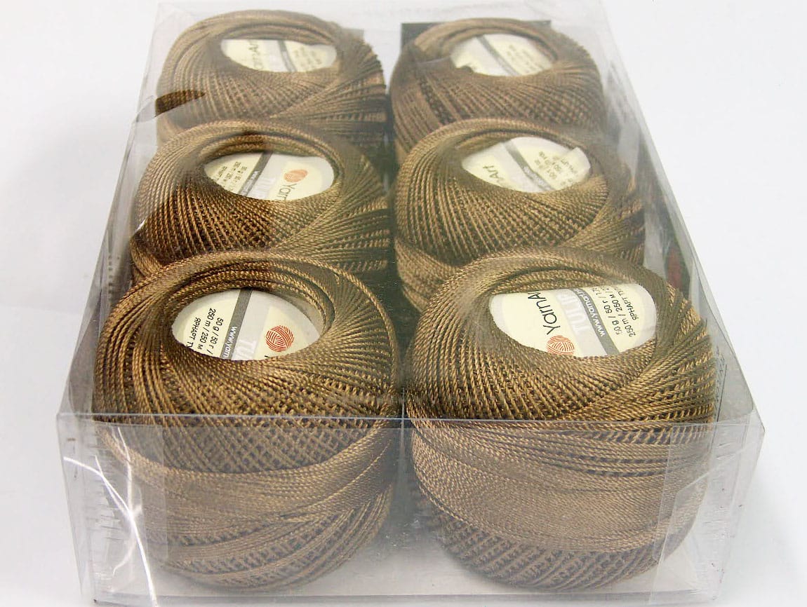 Bruin Crochet Embroidery NeedleCraft HandCraft 6×66.5gr