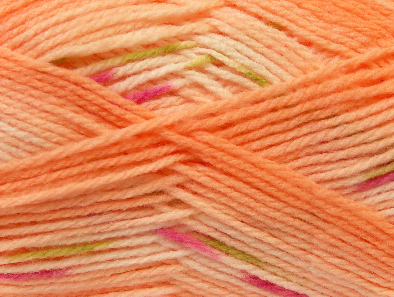 Groen|Roze|Licht Oranje Baby Garens 4x100gr