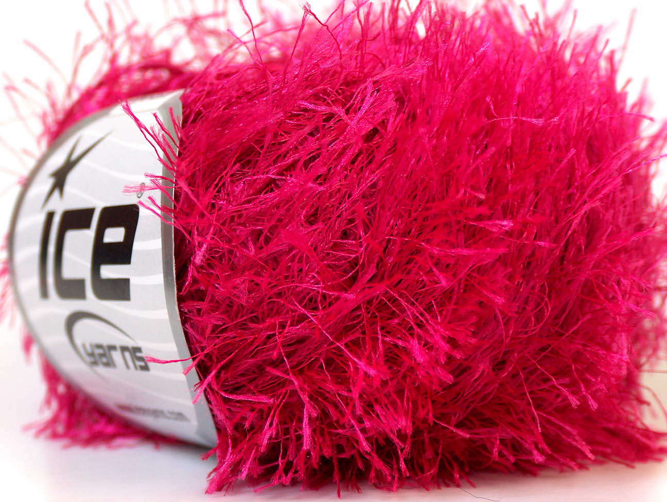 Fuchsia Eyelash Yarns 8x50gr