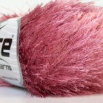 Roze-roze Eyelash Yarns 8x50gr