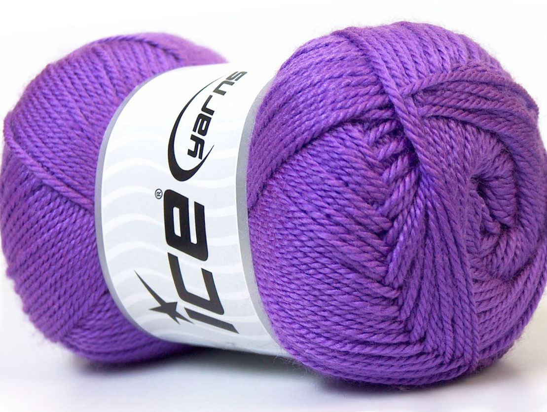 Lavendel Basic – Plain Yarns 4x100gr