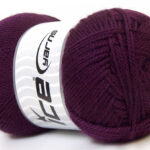 Kastanjebruin Basic – Plain Yarns 4x100gr