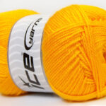 Geel Basic – Plain Yarns 4x100gr