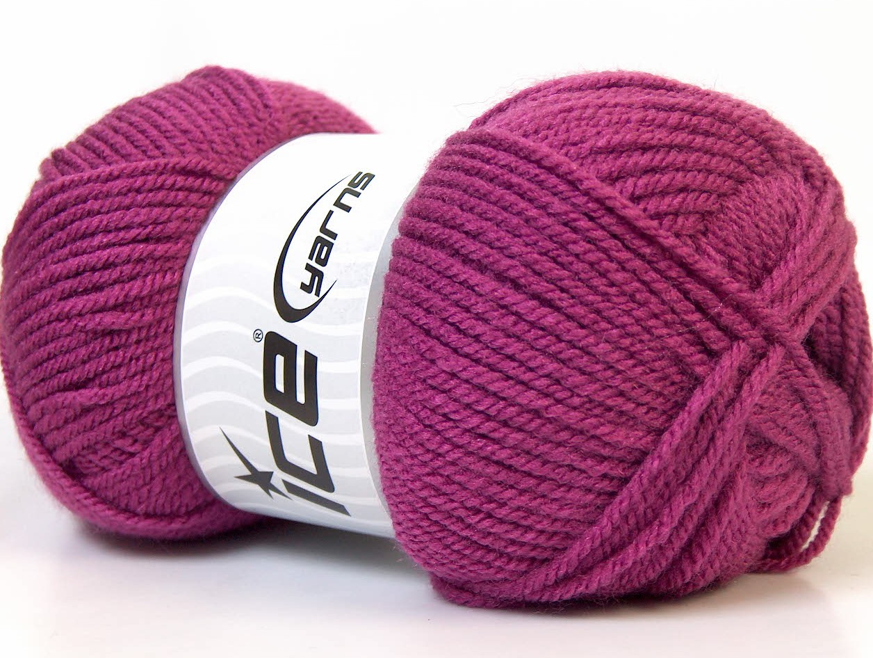 Roze-roze Basic – Plain Yarns 4x100gr
