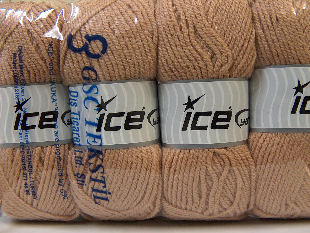 Kameel Basic – Plain Yarns 4x100gr