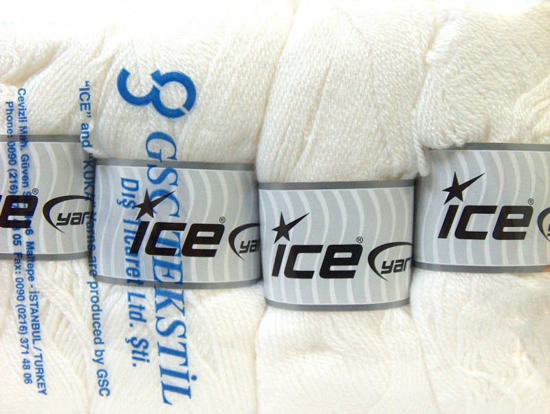Wit Baby Garens 4x100gr