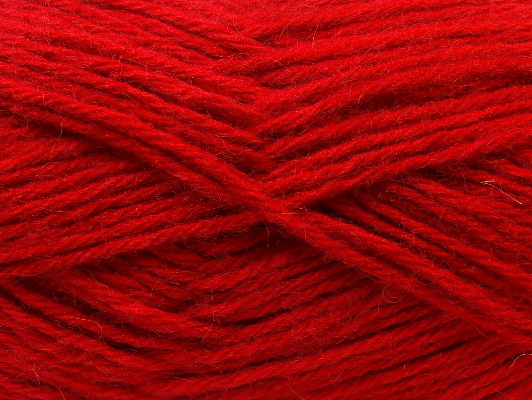 Rood Alpaca Wol Luxe Premium Garens 4x100gr