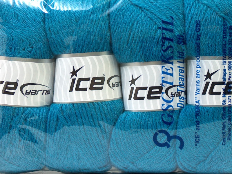 Blauw Alpaca Wol Kopen Luxe Premium Garens 4x100gr