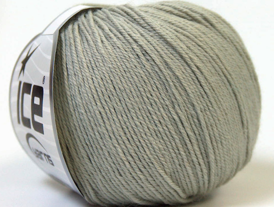 Licht Grijs Baby Garens 6x50gr