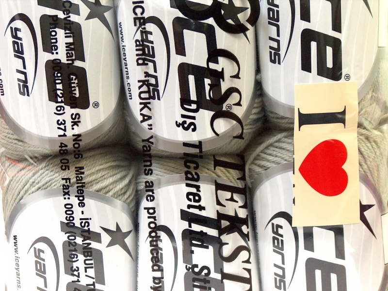 Licht Grijs Baby Garens 6x50gr