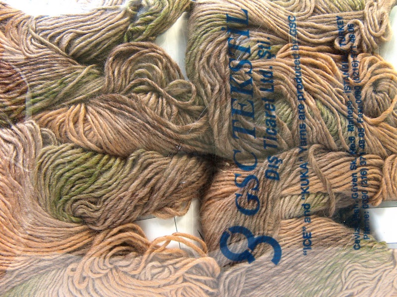 Bruin Tinten|Kameel|Khaki Herfst Winter Garens 4x100gr