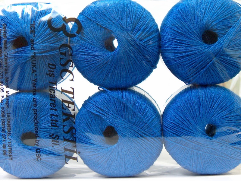 Felblauw Lente Zomer Garens 6×66.5gr