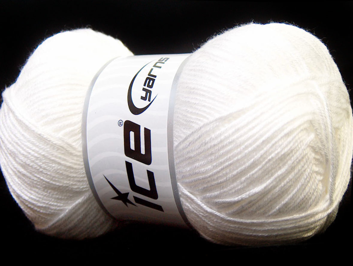 Wit Baby Garens 4x100gr