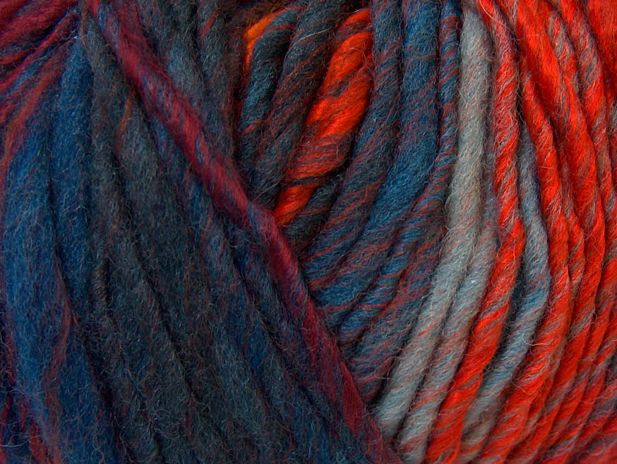 Oranje|Goud|Groen Tinten|Blauw Tinten Herfst Winter Garens 8x50gr