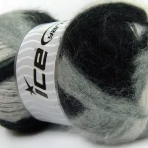 Zwart|Wit|Grijs Herfst Winter Garens 4x100gr