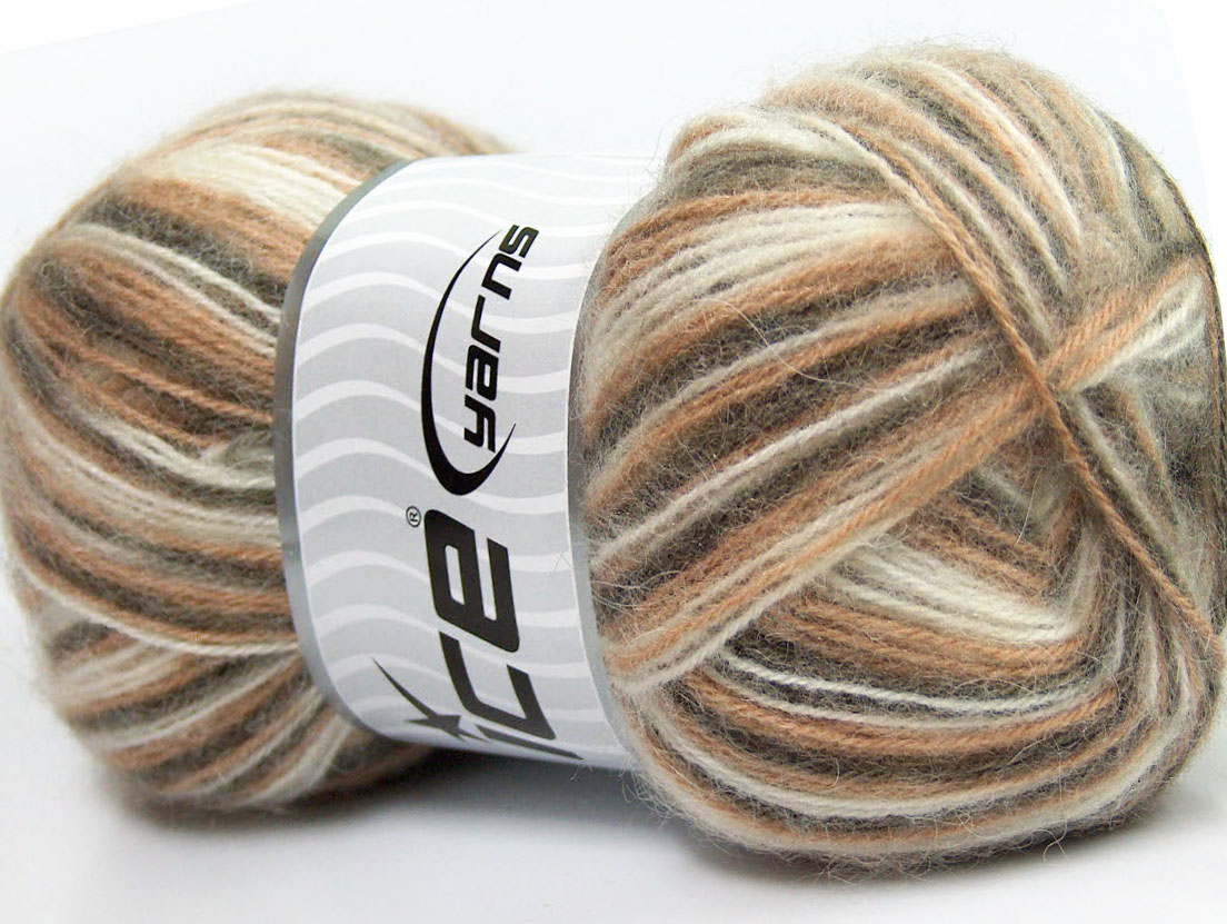 Crème|Kameel|Licht Bruin Herfst Winter Garens 4x100gr