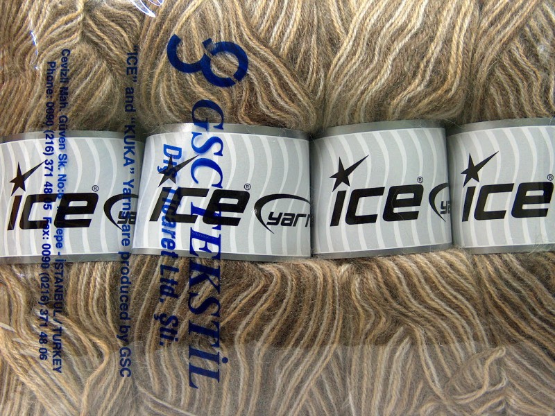 Wit|Kameel Herfst Winter Garens 4x100gr