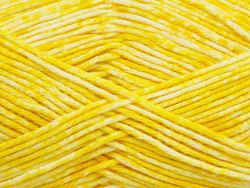 Wit|Geel Lente Zomer Garens 8x50gr
