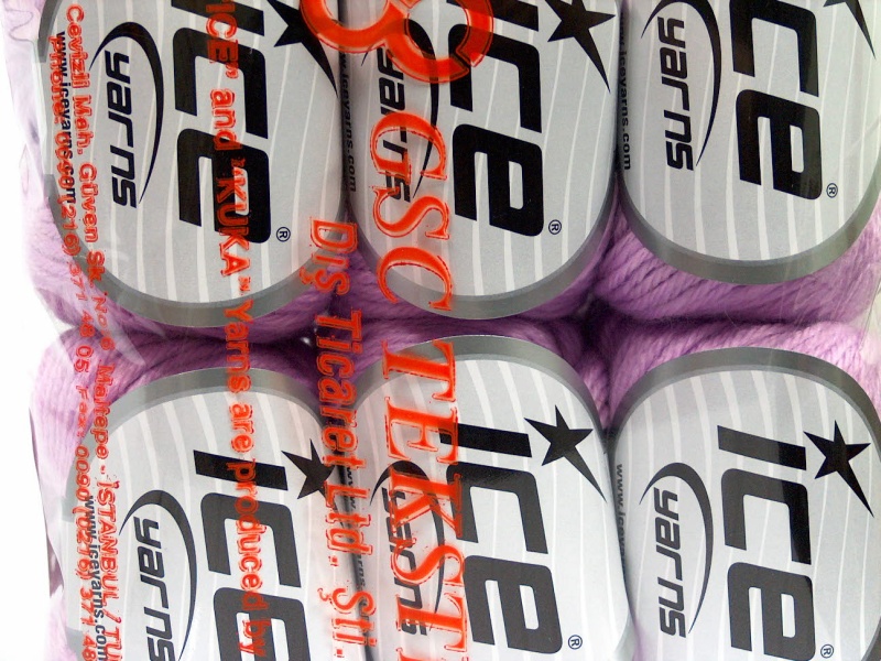 Licht Lila Baby Garens 6x50gr