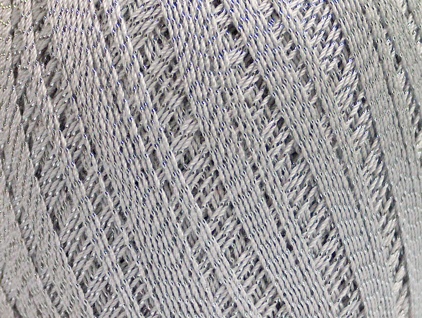 Zilver|Licht Grijs Crochet Embroidery NeedleCraft HandCraft 6×50 gram