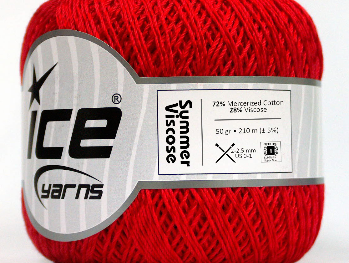 Rood Crochet Embroidery NeedleCraft HandCraft 6×66.5gr