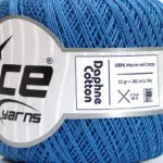 Blauw Dunne Haakkatoen Naald 2 mm 6x50gr