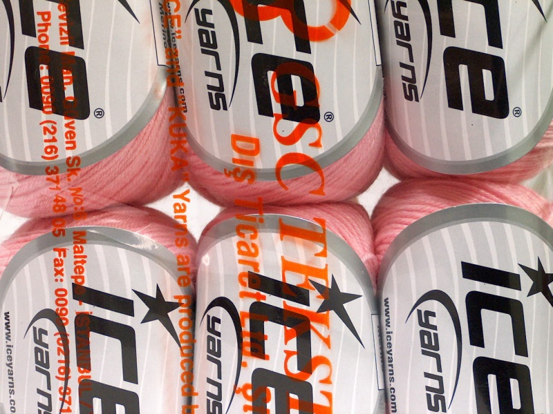 Baby Roze Baby Garens 6x50gr