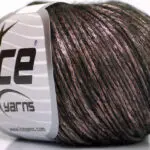 Zwart|Licht Roze Herfst Winter Garens 8x50gr