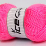 Neon roze Basic – Plain Yarns 4x100gr