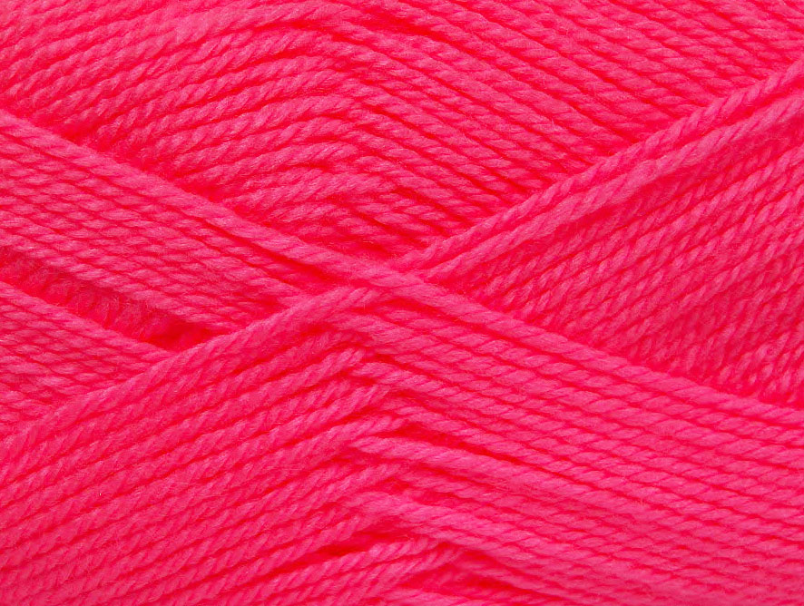 Neon roze Basic – Plain Yarns 4x100gr