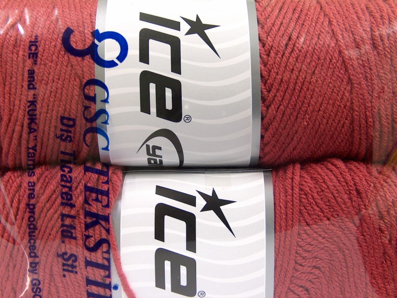 Terracotta Basic – Plain Yarns 2x200gr