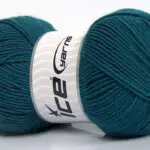 Blauwgroen Herfst Winter Garens 4x100gr