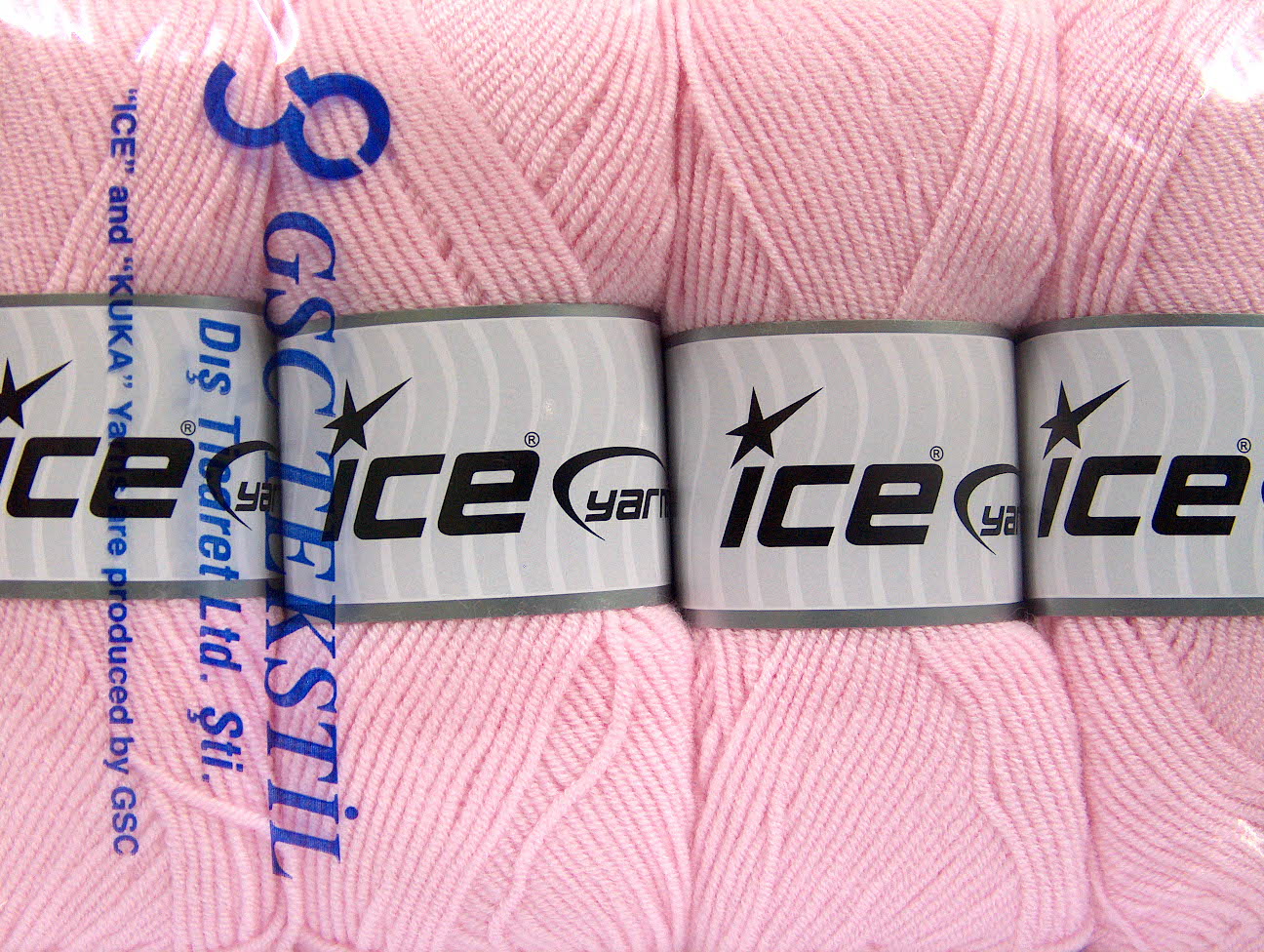 Licht Roze Lente Zomer Garens 4x100gr