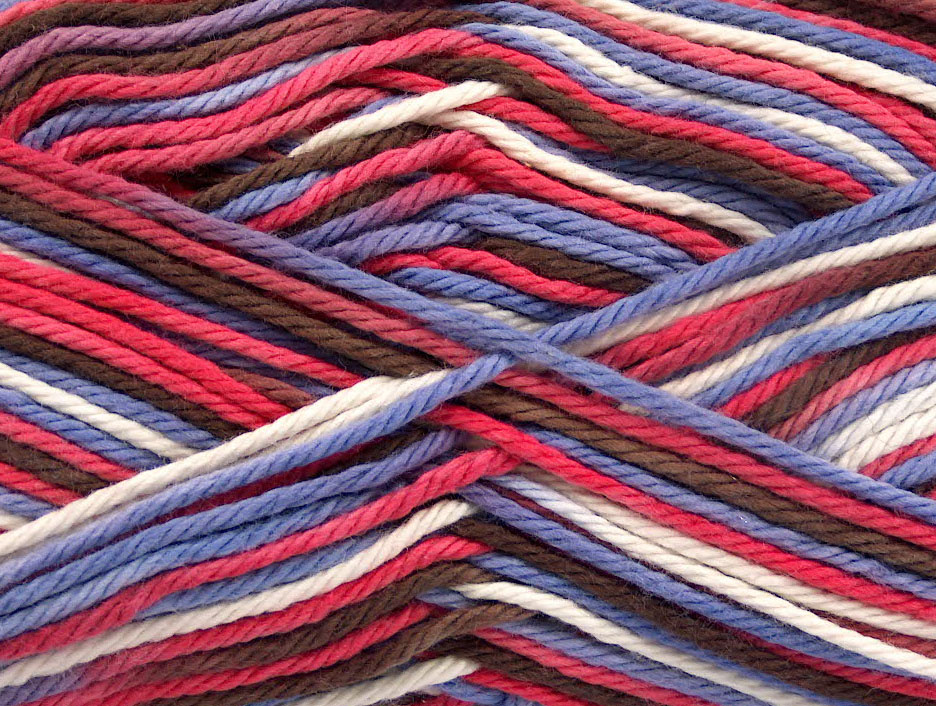 Bruin|Wit|Lila Lente Zomer Garens 4x100gr