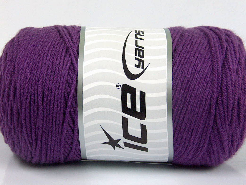Paars Basic – Plain Yarns 2x200gr