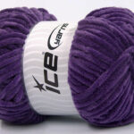 Lavendel Chenille Yarns 4x100gr