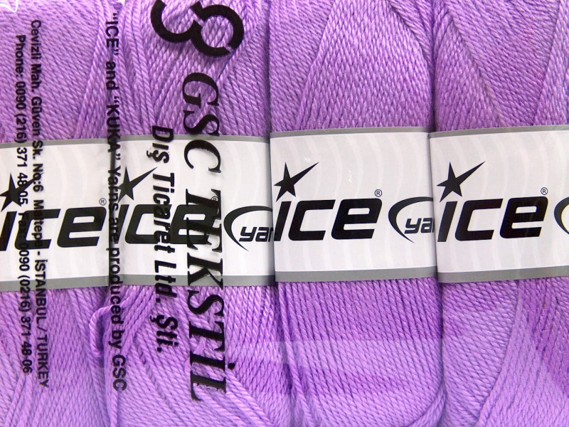 Lavendel Basic – Plain Yarns 4x100gr
