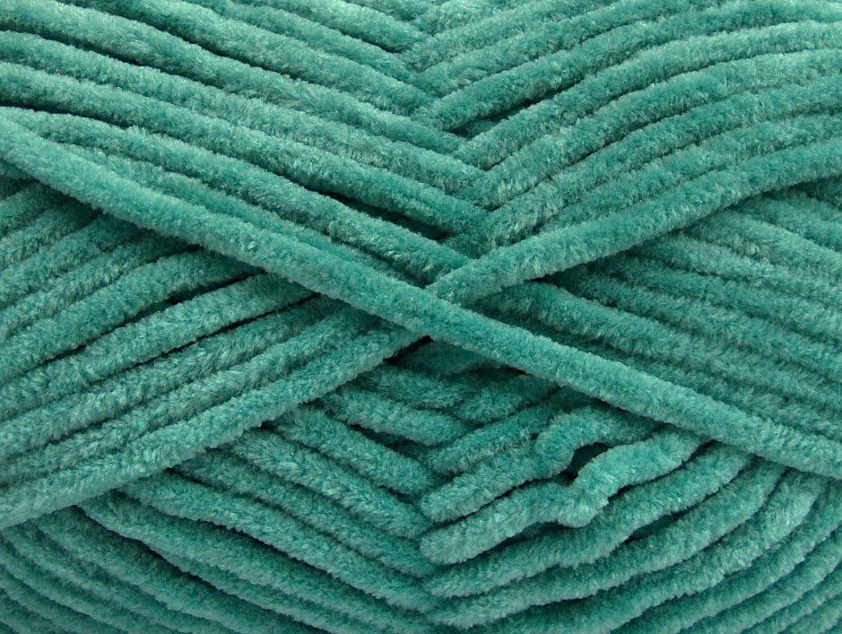 Groen Chenille Yarns 4x100gr