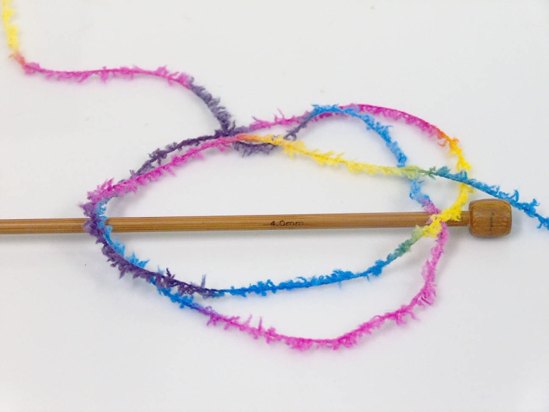 Roze|Blauw|Paars|Geel Closeout Yarns 8x50gr