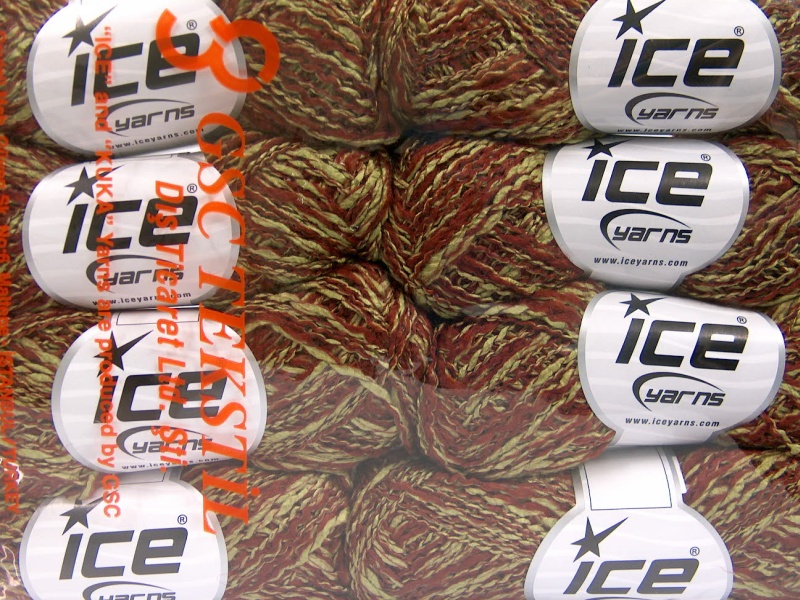 Koper|Licht Khaki Limited Edition Fall-Winter Yarns 8x50gr