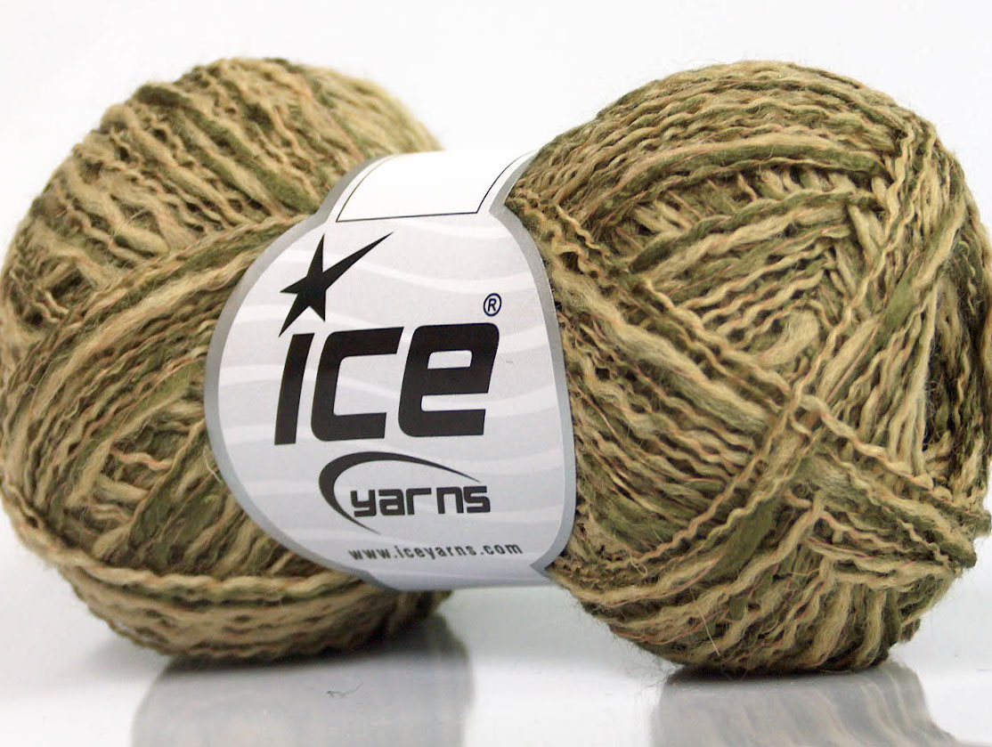 Licht Khaki|Beige Limited Edition Fall-Winter Yarns 8x50gr