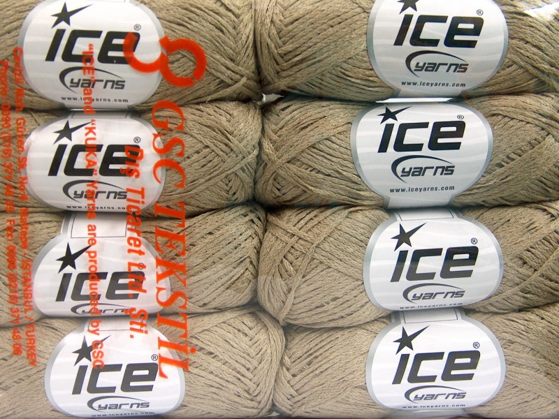 Beige Limited Edition Spring-Summer Yarns 8x50gr