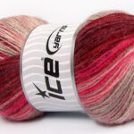 Roze|Bordeaux|Kameel Herfst Winter Garens 4x100gr