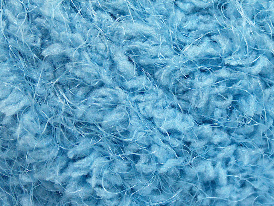 Blauw Eyelash Yarns 8x50gr