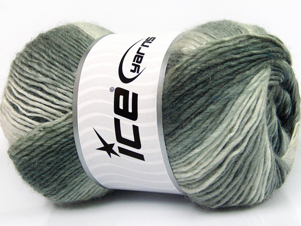 Grijs Tinten Herfst Winter Garens 4x100gr