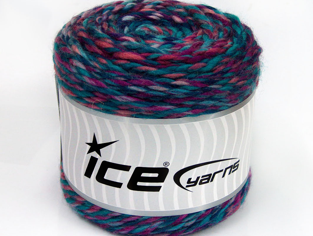 Roze|Paars|Turkoois|Lavendel Cakes Yarns 2x200gr