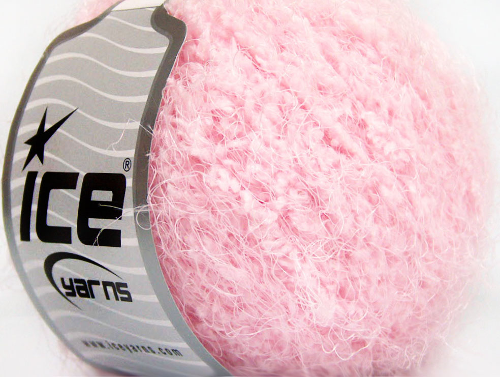 Baby Roze Eyelash Yarns 8x50gr