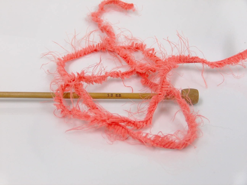 Zalm Eyelash Yarns 8x50gr