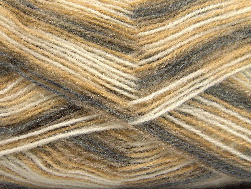 Crème|Grijs|Beige Herfst Winter Garens 4x100gr