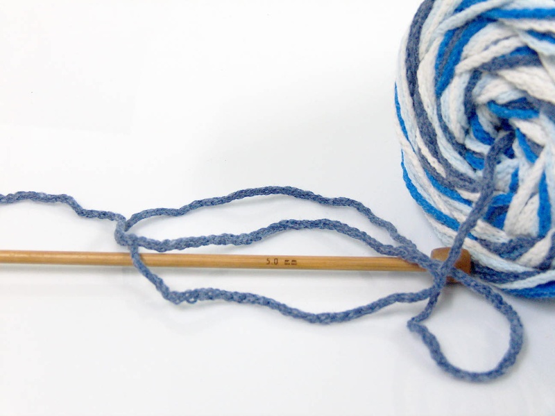 Wit|Marineblauw|Blauw Tinten Cakes Yarns 2x150gr